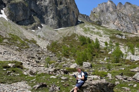 Wanderung mit Toni sen. in das Niggltal