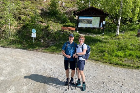 Wanderung mit Toni sen. in das Niggltal