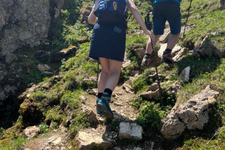 Wanderung mit Toni sen. zum Schuhflicker
