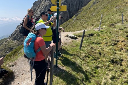 Wanderung mit Toni sen. zum Schuhflicker