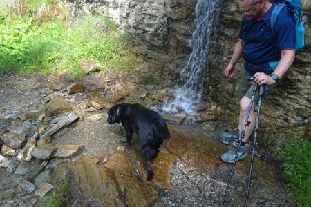 Wanderung mit Dominik zur Gerstreitalm