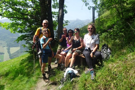 Wanderung mit Dominik zur Gerstreitalm
