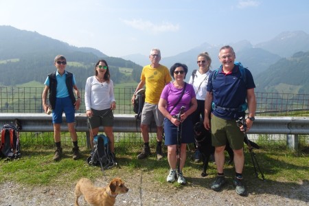 Wanderung mit Dominik zur Gerstreitalm