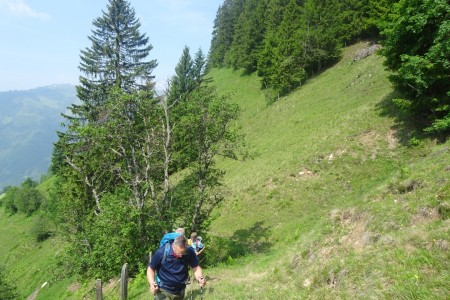 Wanderung mit Dominik zur Gerstreitalm