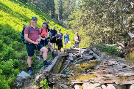 Wanderung mit Toni zum Karl- Jagdhäusl
