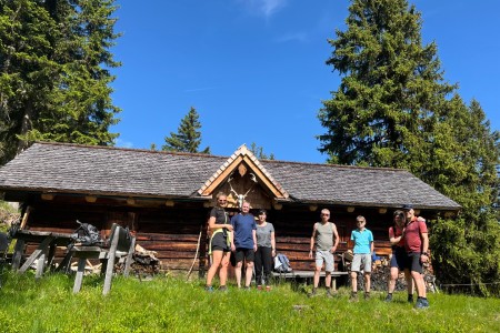 Wanderung mit Toni zum Karl- Jagdhäusl