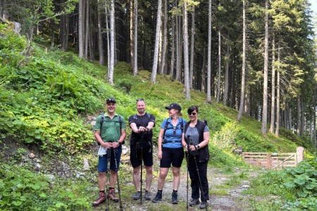 Wanderung mit Maria zum Kreuzeck
