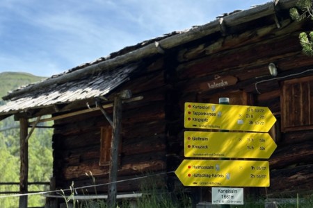 Wanderung mit Maria zum Kreuzeck