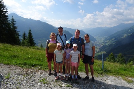 Wanderung mit Dominik zur Niggltalalm