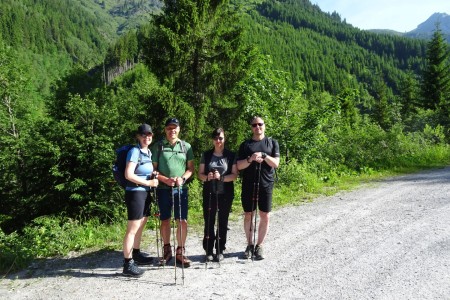 Wanderung mit Dominik zur Niggltalalm