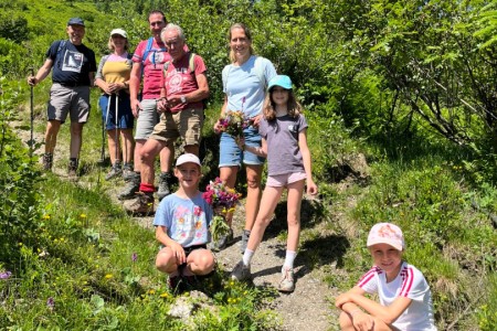 Wanderung mit Toni zum Großarler Sinnesweg