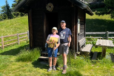 Wanderung mit Toni zum Großarler Sinnesweg