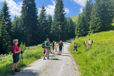 Casanovas-Wandertag zur Hub-Grundalm
