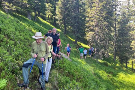 Casanovas-Wandertag zur Hub-Grundalm