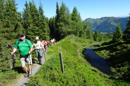 Casanovas-Wandertag zur Filzmoosalm