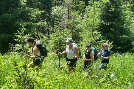 Wanderung mit Toni sen. zur Karseggalm
