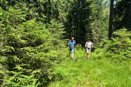 Wanderung mit Toni sen. zur Karseggalm