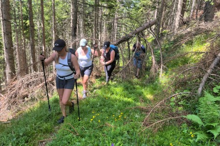 Wanderung mit Toni sen. zur Karseggalm