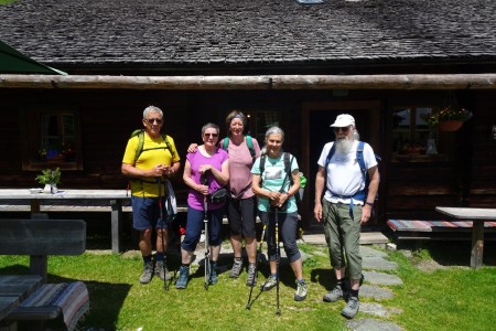Wanderung mit Dominik zur Hirschgrubenalm