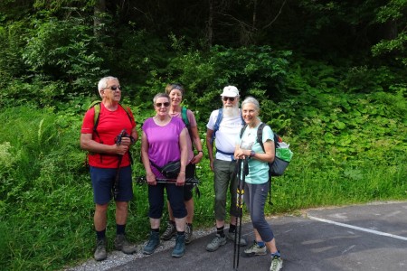 Wanderung mit Dominik zur Hirschgrubenalm