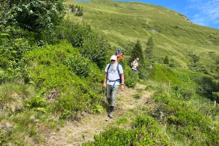 Wanderung mit Toni sen. zur Reitalm