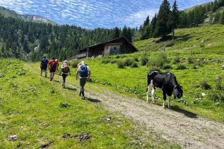 Wanderung mit Toni sen. zur Reitalm