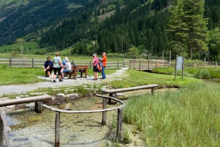 Wanderung mit Toni sen. im Talschluss