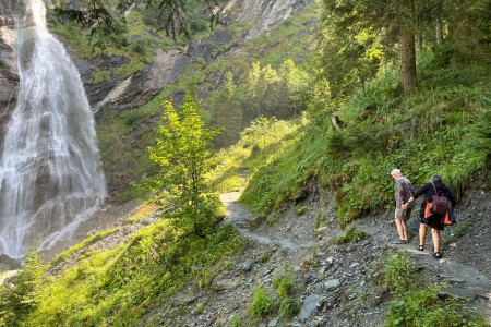 Wanderung mit Toni sen. im Talschluss