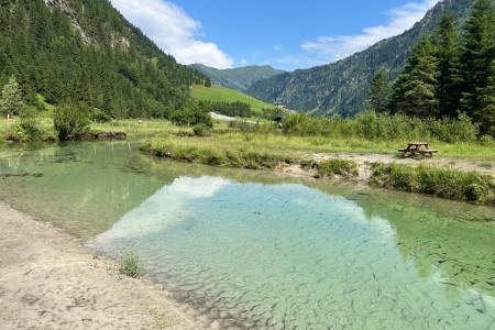 Wanderung mit Toni sen. im Talschluss