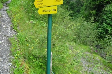 Wanderung mit Maria zur Aigenalm