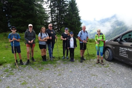 Wanderung mit Dominik zur Niggltalalm