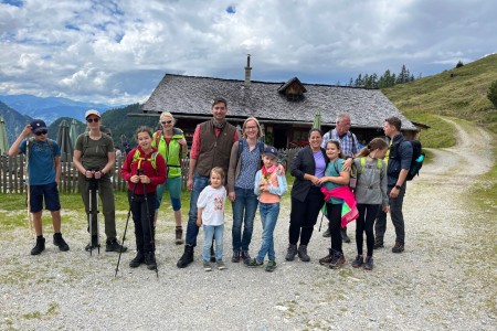 Wanderung mit Toni sen. zur Maurachalm
