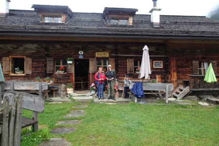 Wanderung mit Maria sen. zur Hubalm