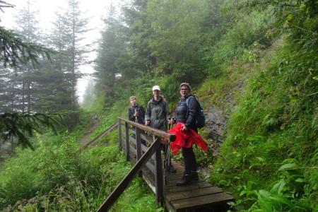 Wanderung mit Maria sen. zur Hubalm