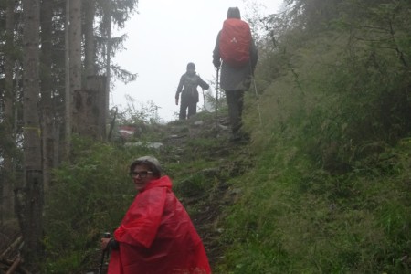 Wanderung mit Maria sen. zur Hubalm