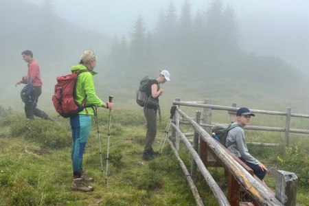 Wanderung mit Toni sen. im Ellmautal