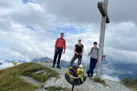 Wanderung mit Toni sen. im Ellmautal