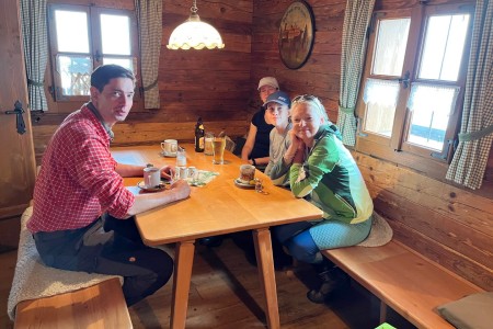 Wanderung mit Toni sen. im Ellmautal