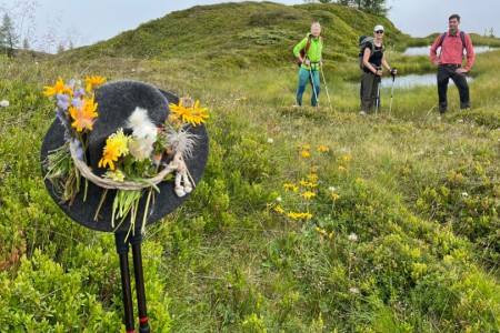 Wanderung mit Toni sen. im Ellmautal