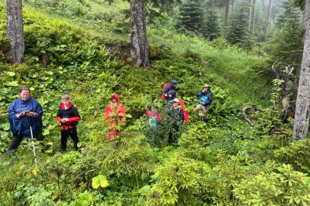 Wanderung mit Toni sen. im Breitenebenwinkel