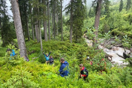 Wanderung mit Toni sen. im Breitenebenwinkel