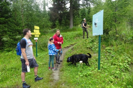 Wanderung mit Maria jun. zur Hirschgrubenalm