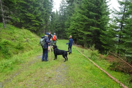 Wanderung mit Maria jun. zur Hirschgrubenalm