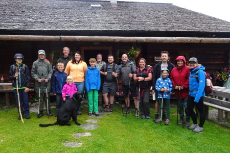 Wanderung mit Maria jun. zur Hirschgrubenalm
