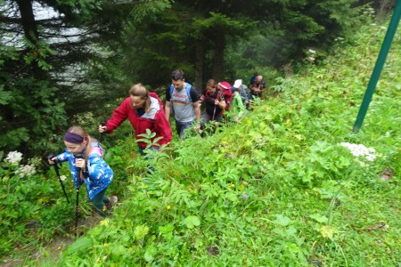 Wanderung mit Maria jun. zur Hirschgrubenalm