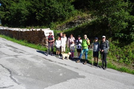 Wanderung mit Dominik zur Gerstreitalm und Heugathalm
