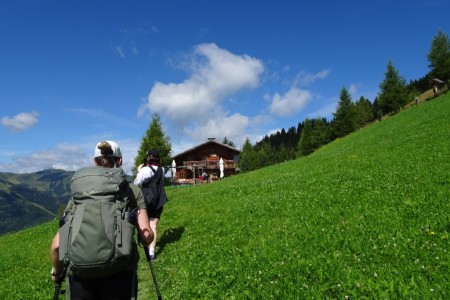 Wanderung mit Dominik zur Gerstreitalm und Heugathalm
