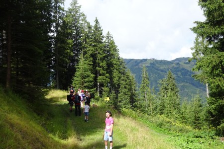 Wanderung mit Maria sen. zur Bichlalm