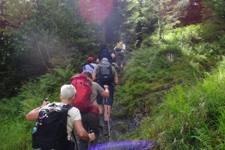 Wanderung mit Maria sen. zur Bichlalm