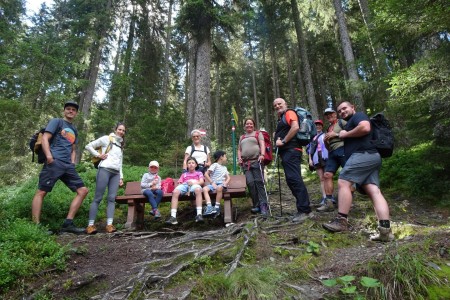 Wanderung mit Maria sen. zur Bichlalm